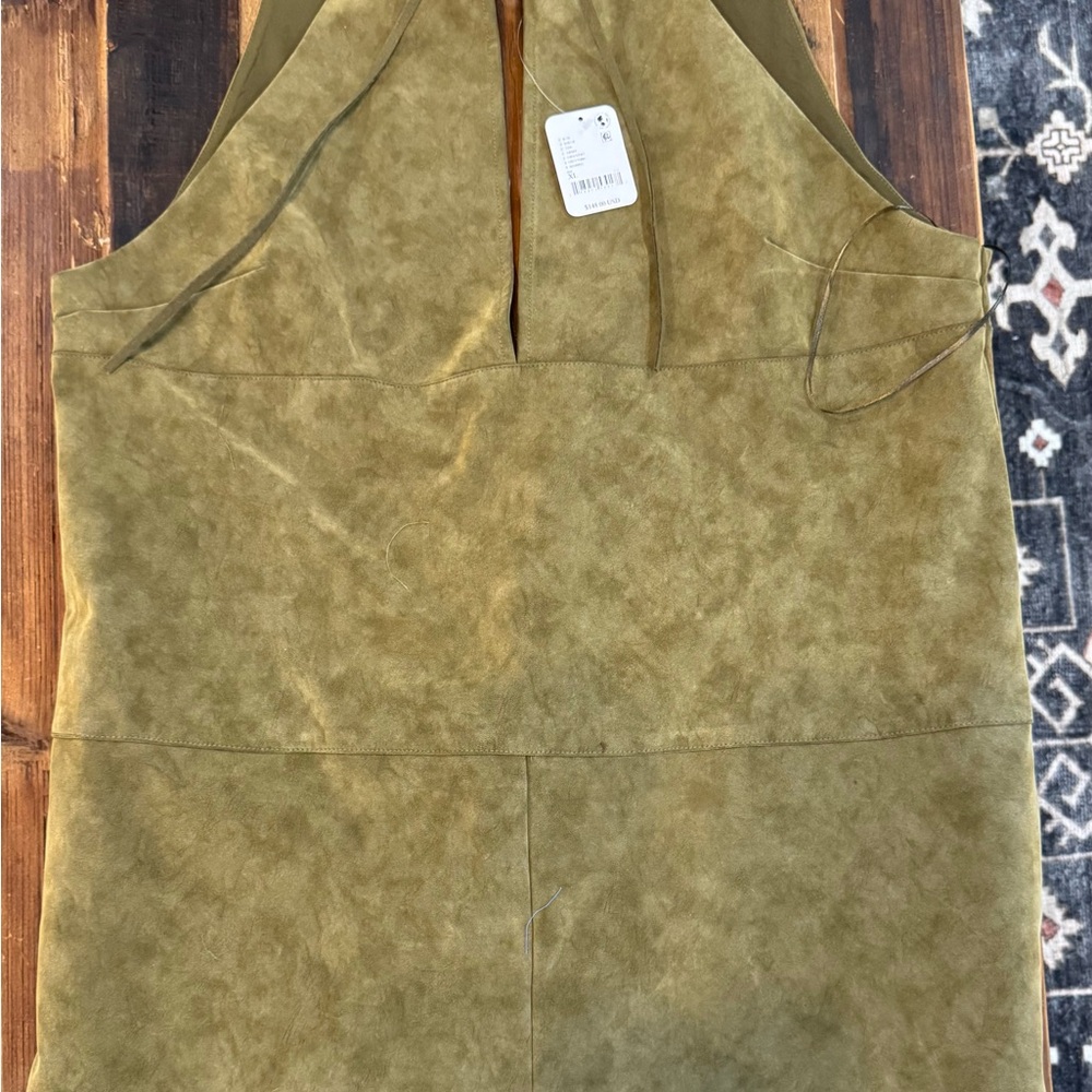 Free People Olive Jumpsuit